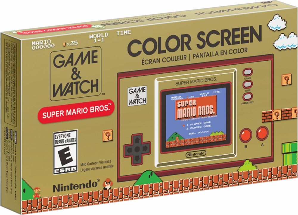 Super Mario Bros Game And Watch Nintendo Handheld